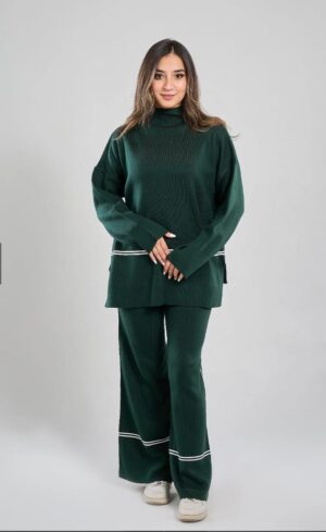 Sweater Knit Set - Green